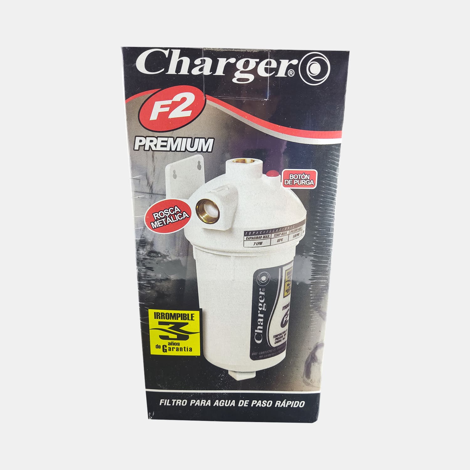 Filtro Charger 7″ Paso rápido