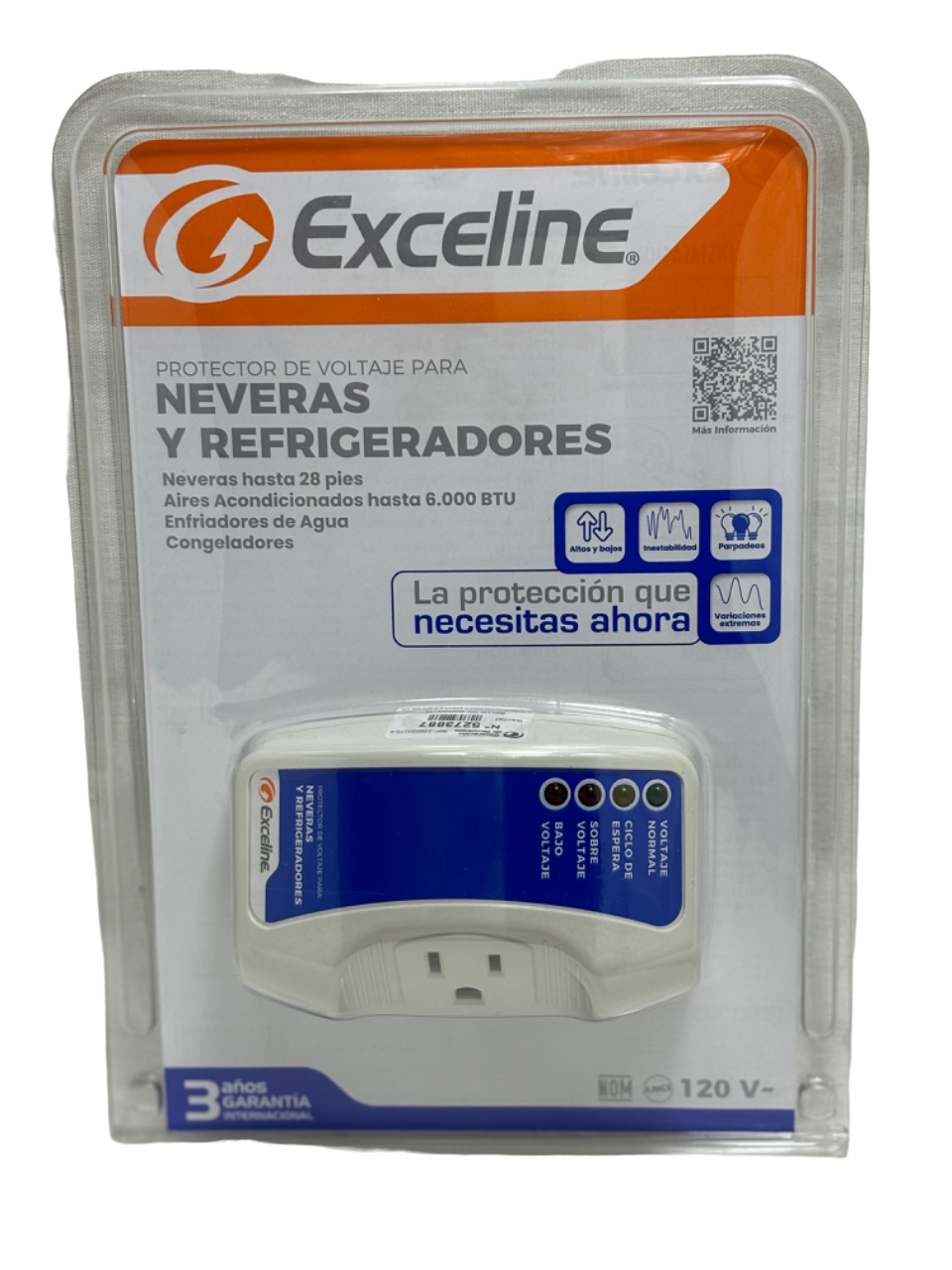 Protector de Voltaje para Neveras y Refrigeradores