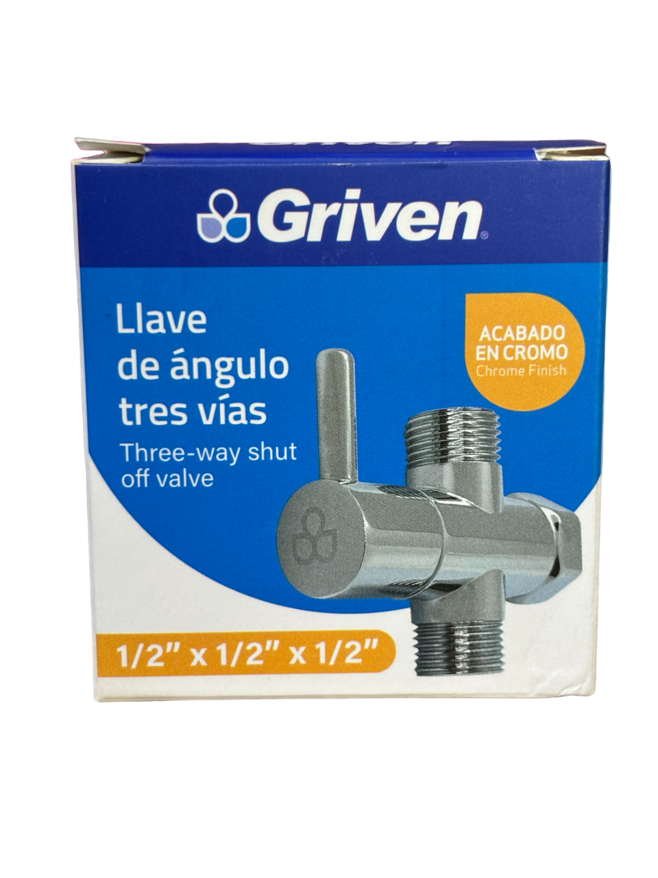 Llave de ángulo de tres vías