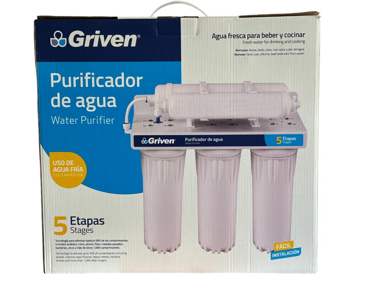 Purificador de Agua 5 Etapas